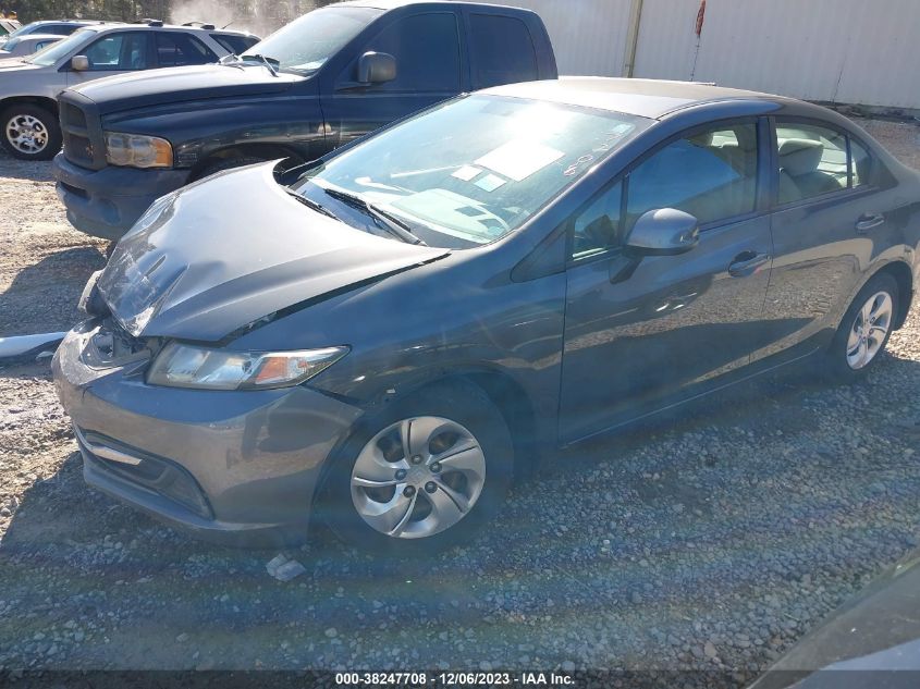 2013 HONDA CIVIC LX - 2HGFB2F56DH581588