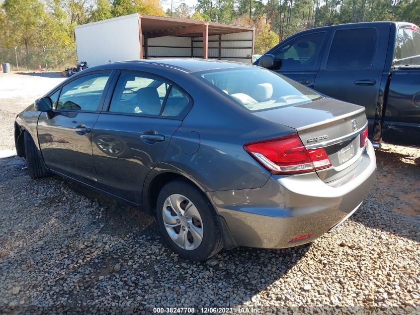 2013 HONDA CIVIC LX - 2HGFB2F56DH581588