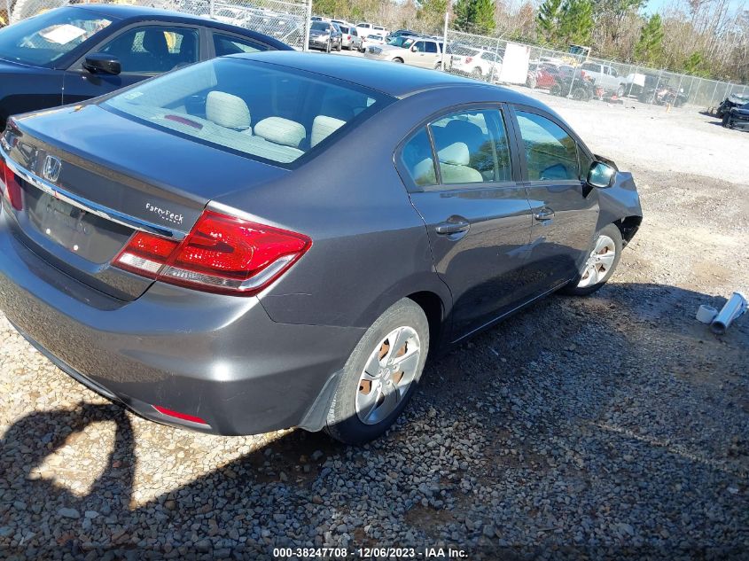 2013 HONDA CIVIC LX - 2HGFB2F56DH581588