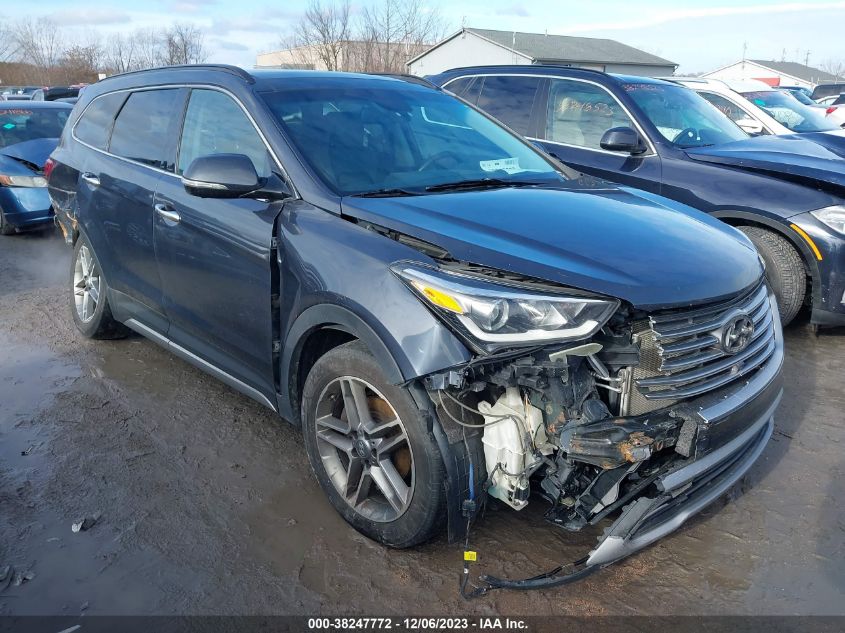 2017 HYUNDAI SANTA FE SE/LIMITED - KM8SRDHFXHU165xxx