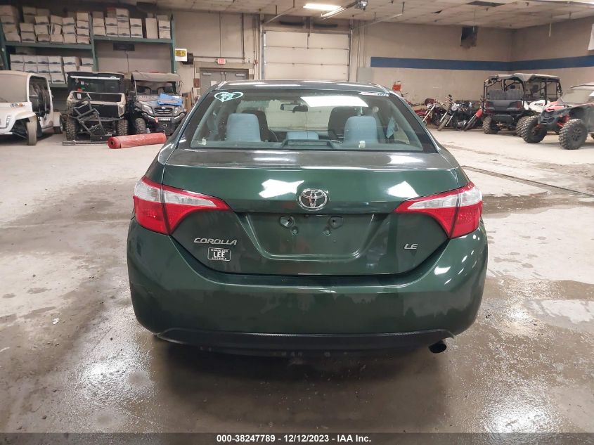 2016 TOYOTA COROLLA L/LE/LE PLS/PRM/S/S PLS - 2T1BURHE9GC636479