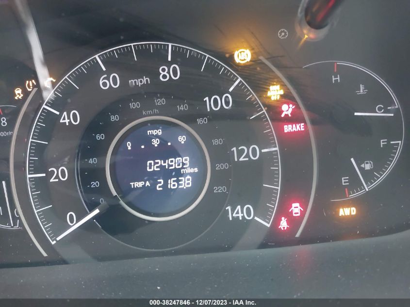 2014 HONDA CR-V EX-L - 2HKRM4H76EH707425
