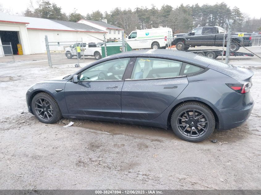 2021 TESLA MODEL 3 - 5YJ3E1EB4MF926908