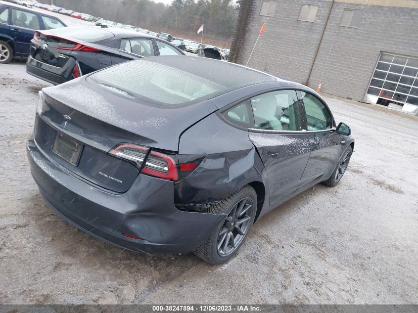 2021 TESLA MODEL 3 - 5YJ3E1EB4MF926908