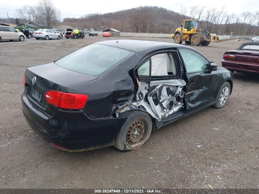 2014 VOLKSWAGEN JETTA 2.0L S 3VW1K7AJ7EM352993