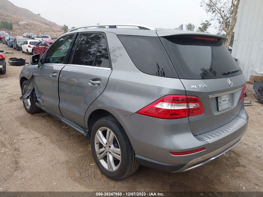 2013 MERCEDES-BENZ ML 350 4JGDA5JB3DA121063