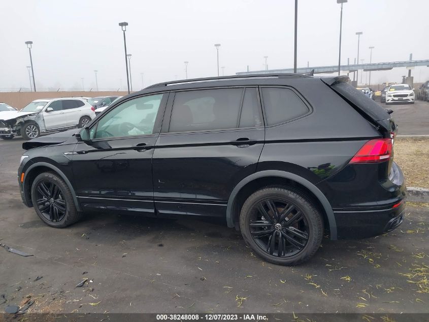 2022 VOLKSWAGEN TIGUAN SE R-LINE BLACK - 3VVCB7AX4NM080582