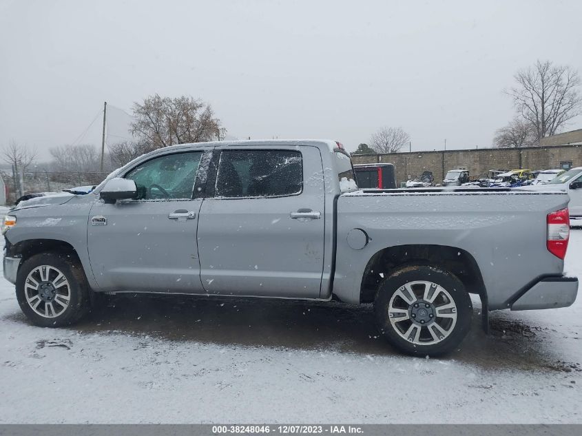 2019 TOYOTA TUNDRA CREWMAX 1794/CREWMAX PLAT - 5TFAY5F15KX826556