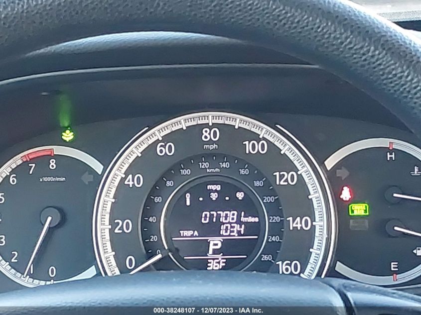 2015 HONDA ACCORD LX - 1HGCR2F39FA036242