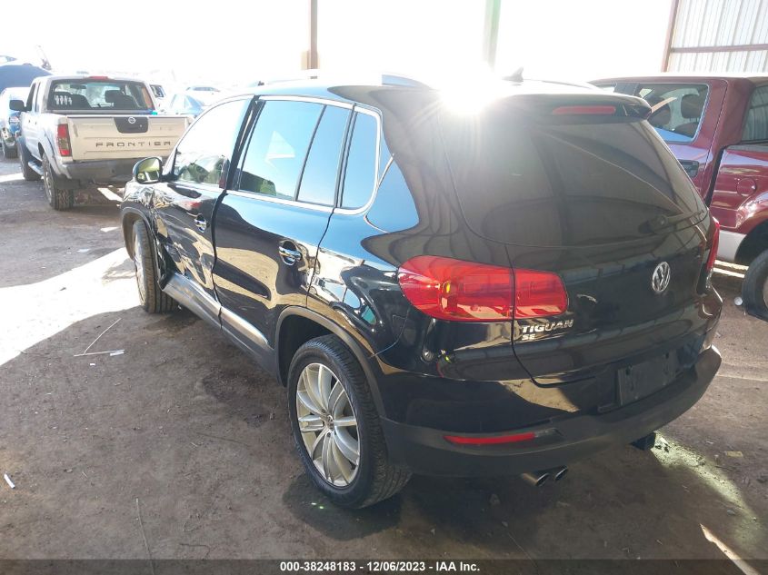2016 VOLKSWAGEN TIGUAN S/SE/SEL/R-LINE - WVGAV7AX2GW522416