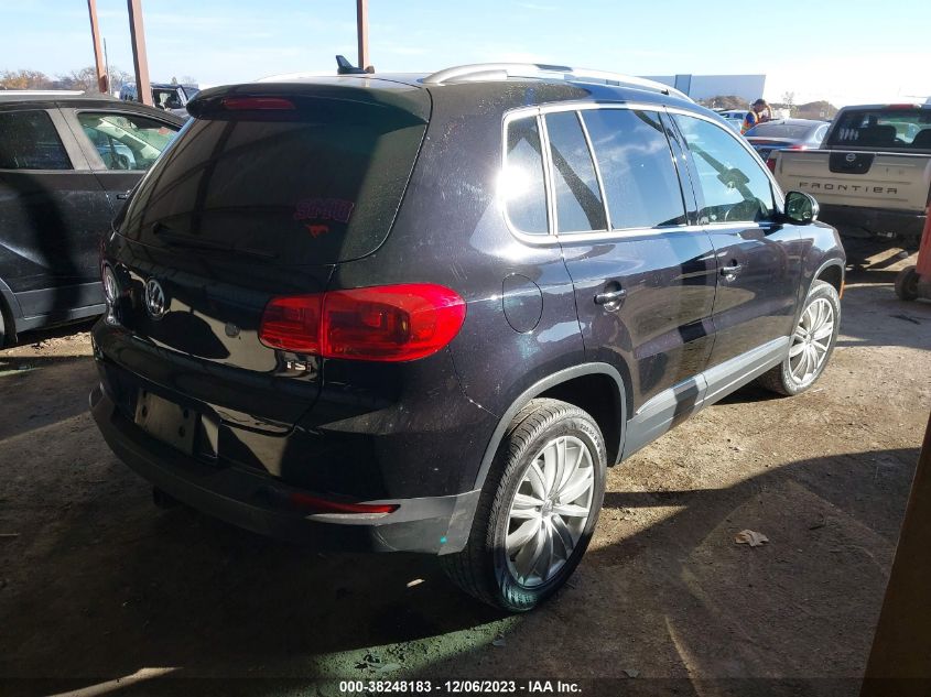 2016 VOLKSWAGEN TIGUAN S/SE/SEL/R-LINE - WVGAV7AX2GW522416