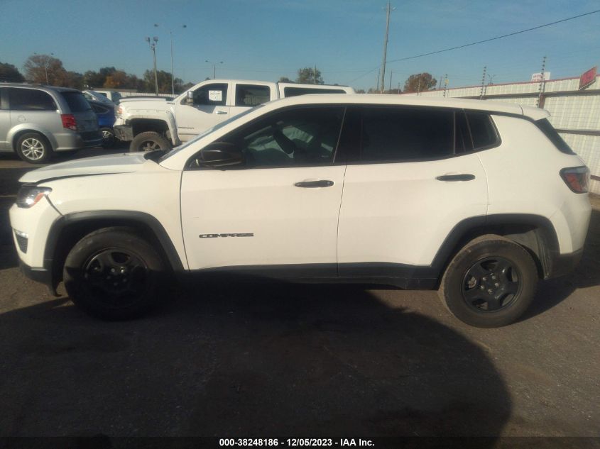 2018 JEEP COMPASS SPORT FWD - 3C4NJCAB4JT123129