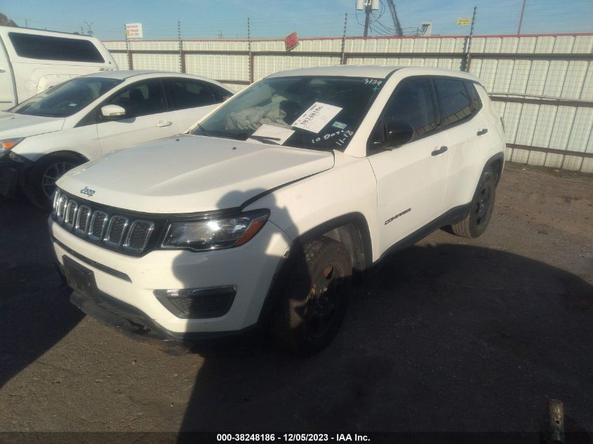 2018 JEEP COMPASS SPORT FWD - 3C4NJCAB4JT123129