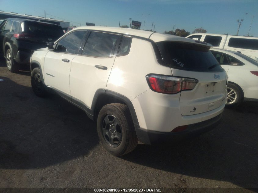 2018 JEEP COMPASS SPORT FWD - 3C4NJCAB4JT123129