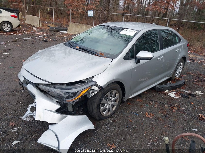 VIN 5YFEPRAE9LP077556 2020 TOYOTA COROLLA LE