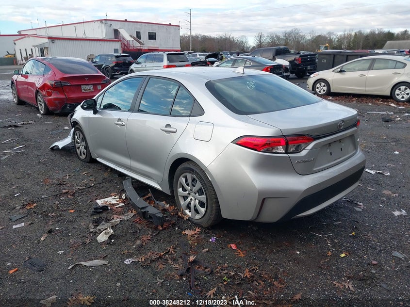 VIN 5YFEPRAE9LP077556 2020 TOYOTA COROLLA LE