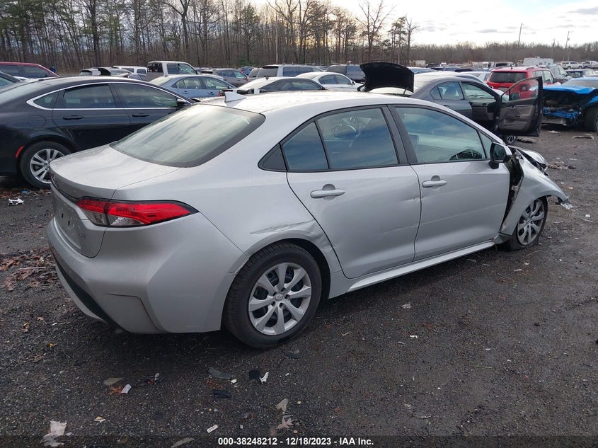 VIN 5YFEPRAE9LP077556 2020 TOYOTA COROLLA LE