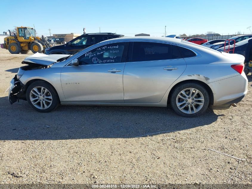 2016 CHEVROLET MALIBU LT - 1G1ZE5ST0GF263716