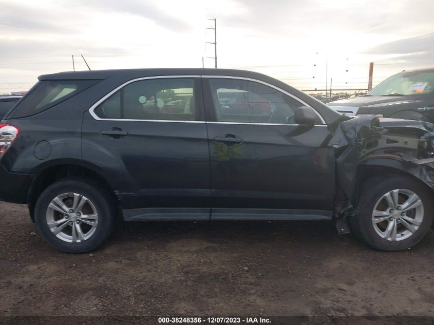 2013 CHEVROLET EQUINOX LS - 2GNALBEK2D6287119