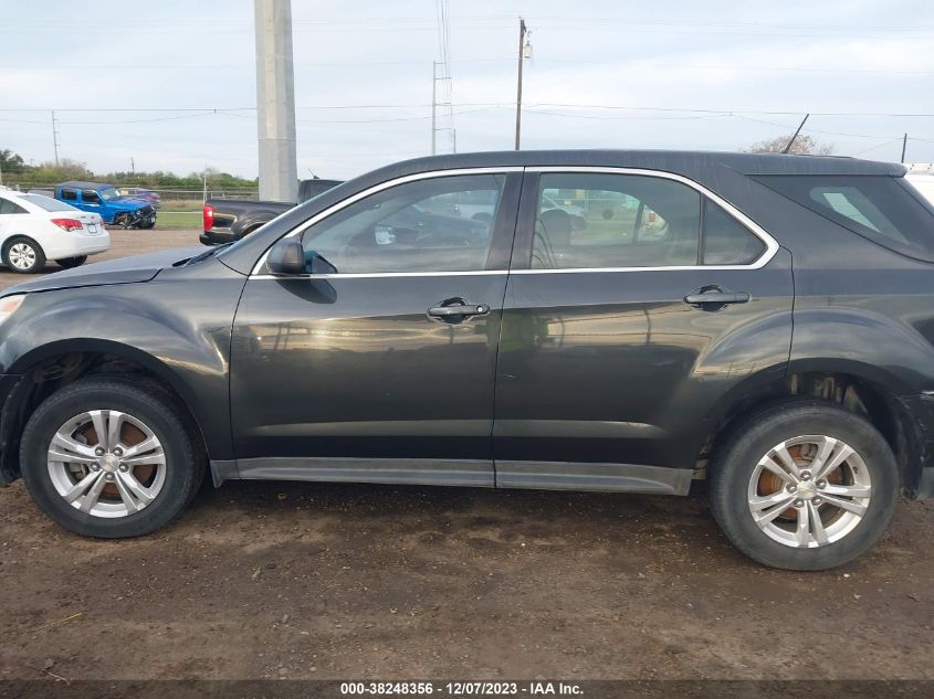 2013 CHEVROLET EQUINOX LS - 2GNALBEK2D6287119