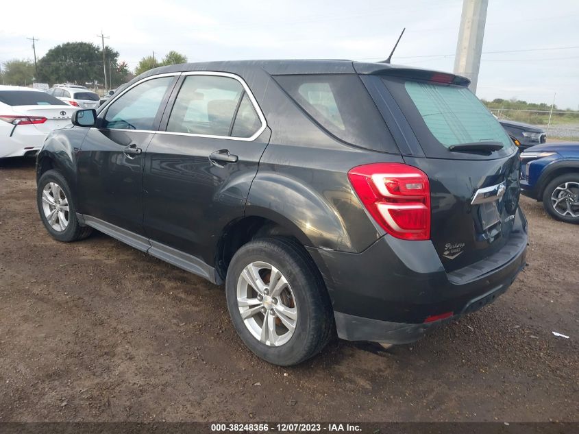 2013 CHEVROLET EQUINOX LS - 2GNALBEK2D6287119