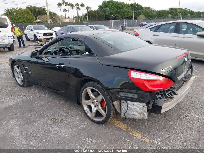 2014 MERCEDES-BENZ SL 550 WDDJK7DA6EF025943