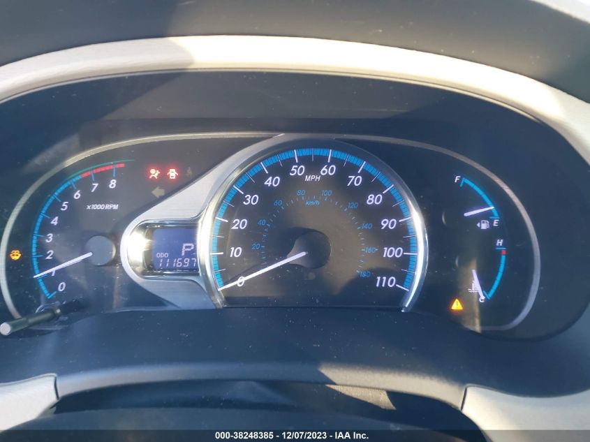 2013 TOYOTA SIENNA XLE/LIMITED - 5TDYK3DC1DS376969
