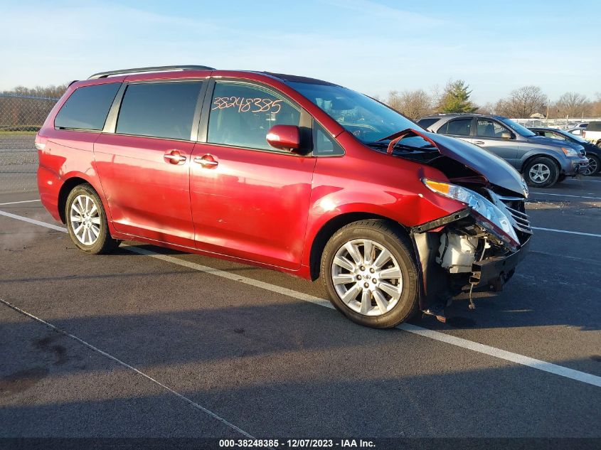 2013 TOYOTA SIENNA XLE/LIMITED - 5TDYK3DC1DS376969