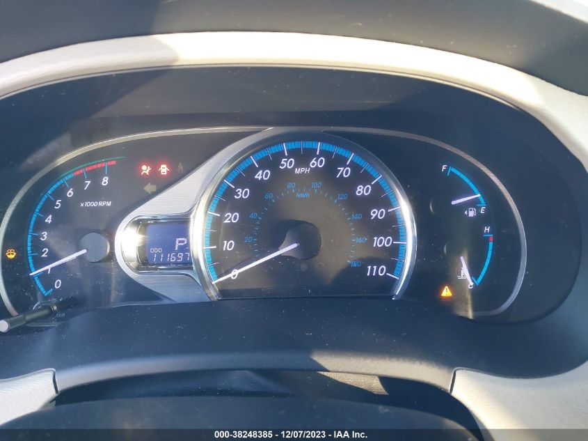 2013 TOYOTA SIENNA XLE/LIMITED - 5TDYK3DC1DS376969