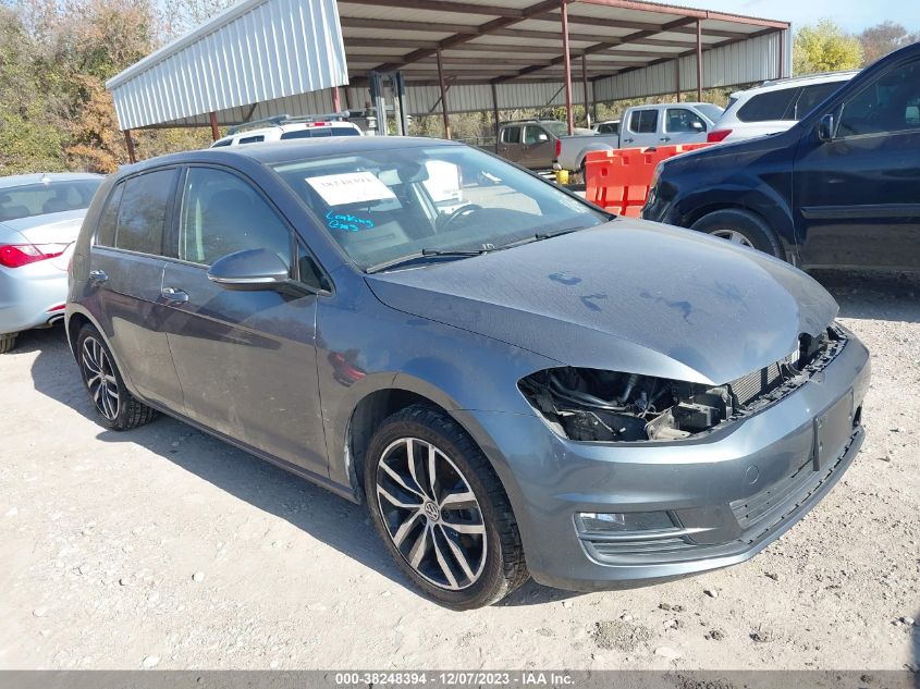 2016 VOLKSWAGEN GOLF TSI SE - 3VW217AU5GM029515