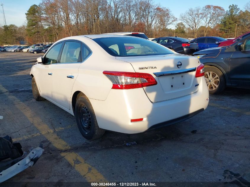 2013 NISSAN SENTRA SV - 3N1AB7AP9DL670905
