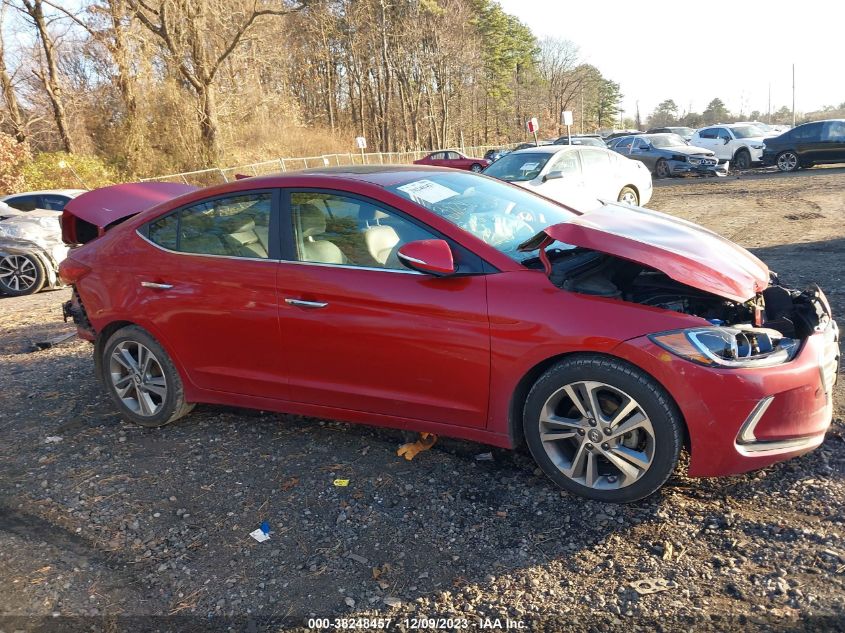 2017 HYUNDAI ELANTRA SE/VALUE/LIMITED - KMHD84LF1HU139832