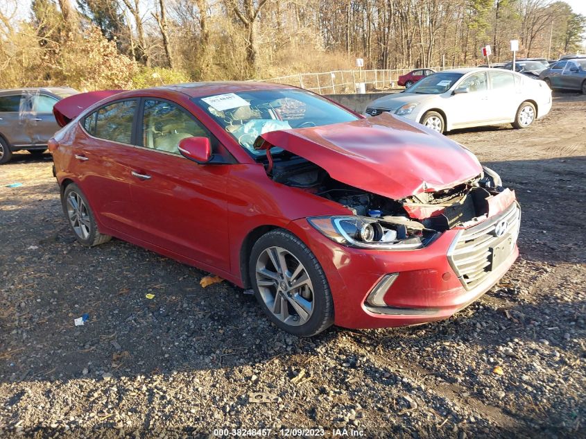 2017 HYUNDAI ELANTRA SE/VALUE/LIMITED - KMHD84LF1HU139832