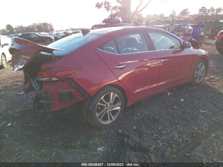 2017 HYUNDAI ELANTRA SE/VALUE/LIMITED - KMHD84LF1HU139832