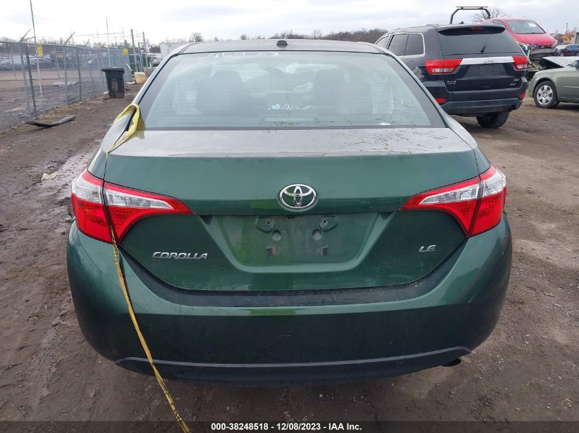 2014 TOYOTA COROLLA L/LE/LE PLS/PRM/S/S PLS - 2T1BURHE6EC215963