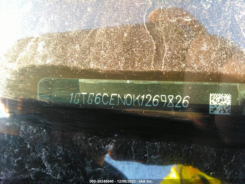 2019 GMC CANYON SLE - 1GTG6CEN0K1269826