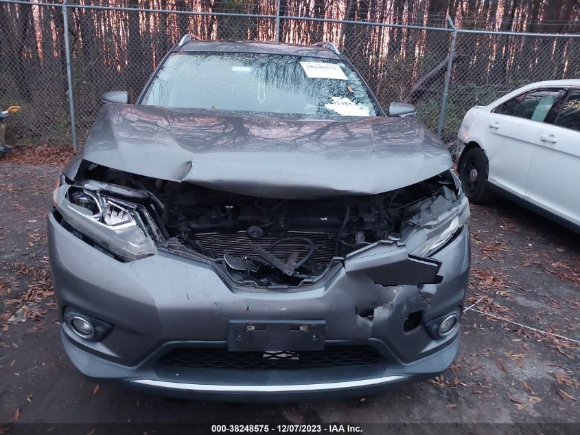 2016 NISSAN ROGUE S/SL/SV - KNMAT2MT0GP659385