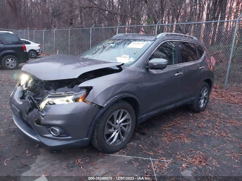 2016 NISSAN ROGUE S/SL/SV - KNMAT2MT0GP659385