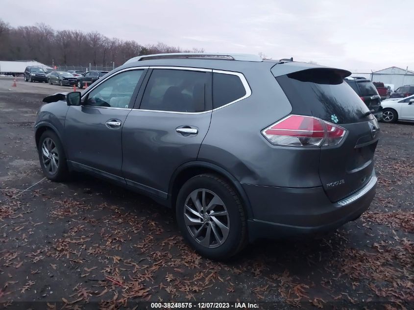 2016 NISSAN ROGUE S/SL/SV - KNMAT2MT0GP659385