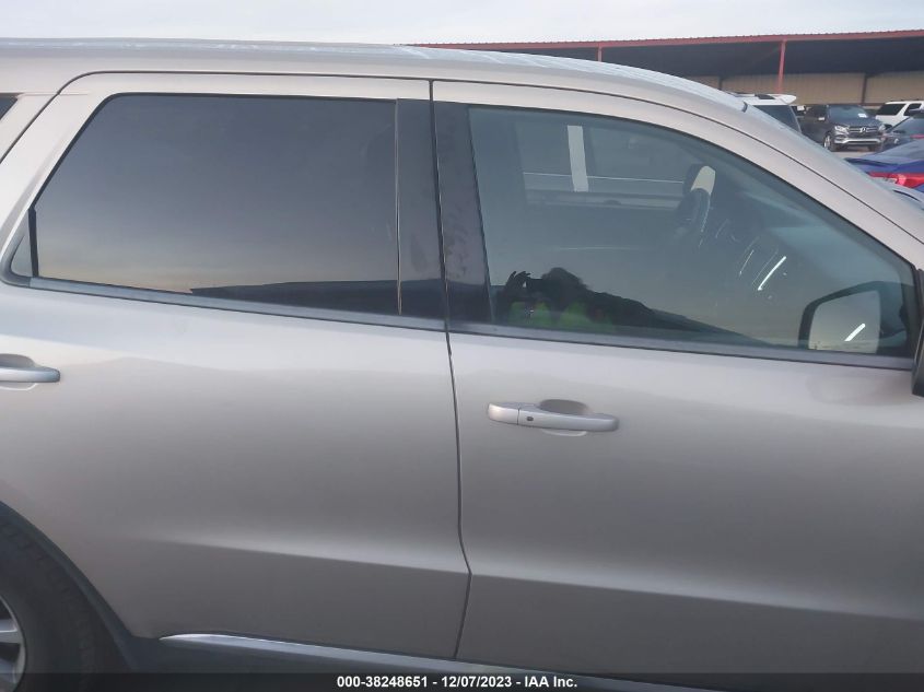 2014 DODGE DURANGO SXT - 1C4RDJAG8EC524600