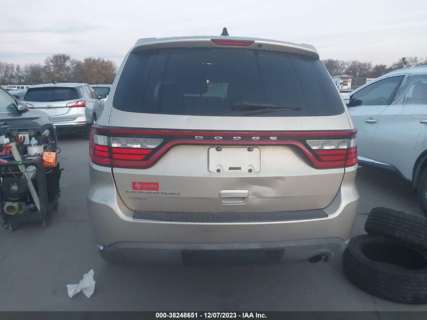 2014 DODGE DURANGO SXT - 1C4RDJAG8EC524600