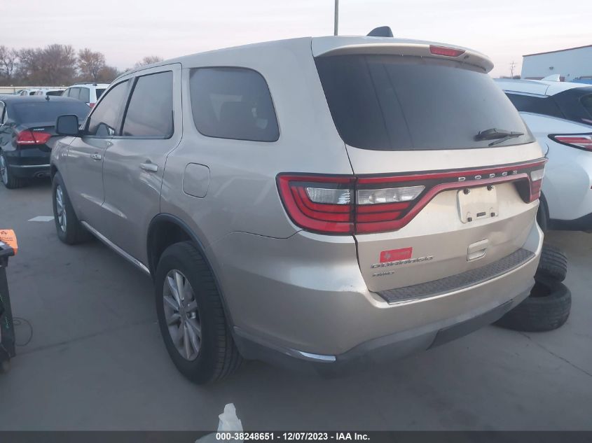 2014 DODGE DURANGO SXT - 1C4RDJAG8EC524600