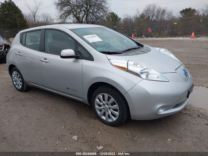 2014 NISSAN LEAF S - 1N4AZ0CP3EC332562