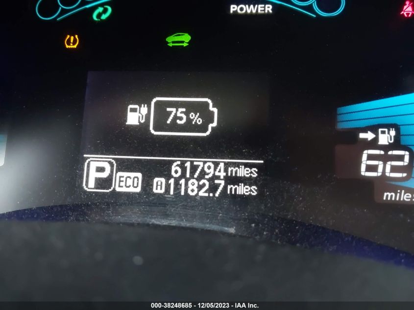 2014 NISSAN LEAF S - 1N4AZ0CP3EC332562