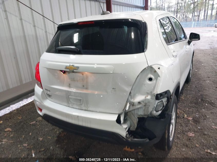 2019 CHEVROLET TRAX LS - 3GNCJKSB7KL351523