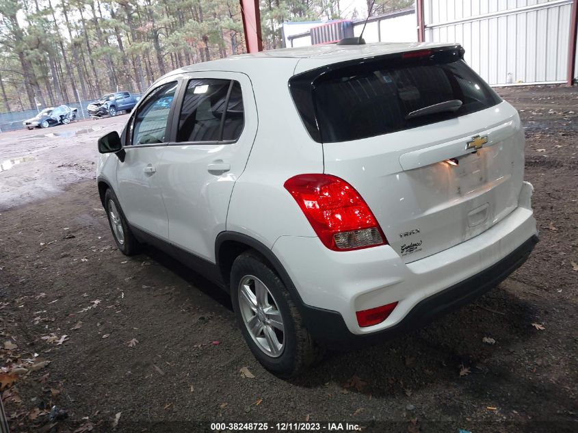 2019 CHEVROLET TRAX LS - 3GNCJKSB7KL351523