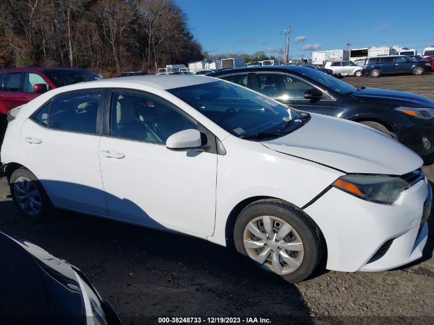 2015 TOYOTA COROLLA LE - 2T1BURHE8FC308582