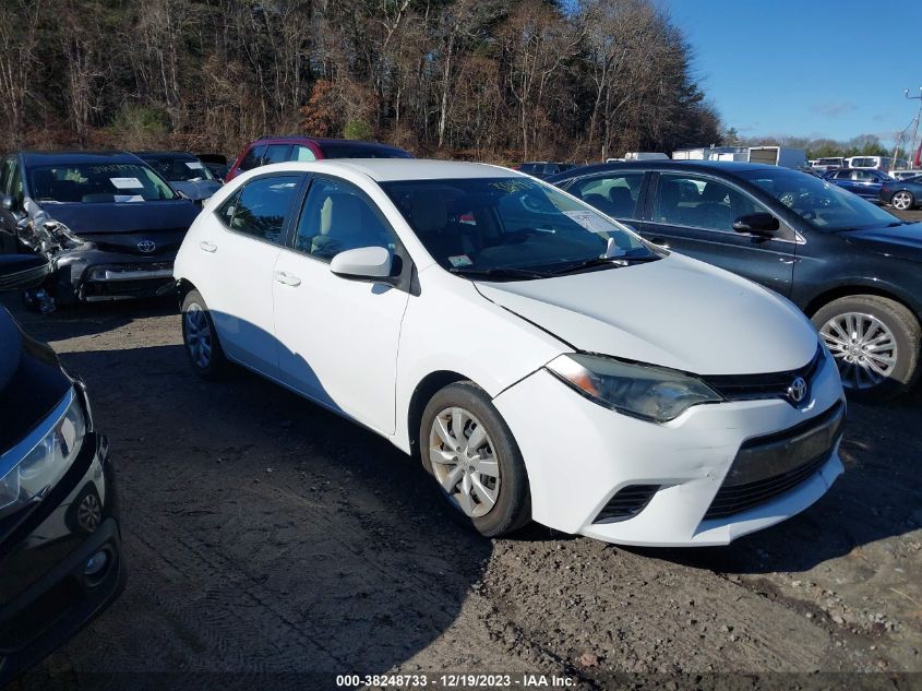 2015 TOYOTA COROLLA LE - 2T1BURHE8FC308582