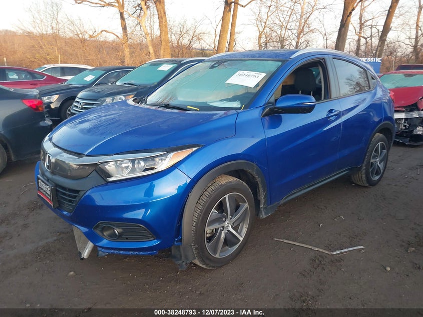 VIN 3CZRU6H5XMM749688 2021 HONDA HR-V EX