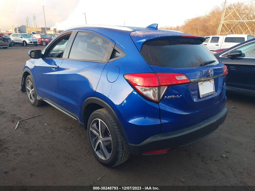 VIN 3CZRU6H5XMM749688 2021 HONDA HR-V EX